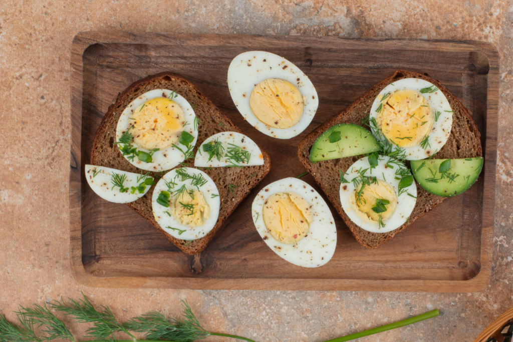 Poached Eggs: A Perfectly Poached Egg on Toast with Avocado - Breakfast Perfection